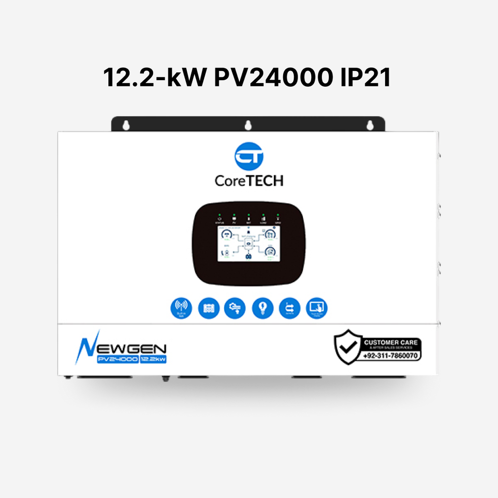 [FAA-HYB-066] CoreTech NewGen 12.2kW PV 24,000 Single-Phase Hybrid Solar Inverter