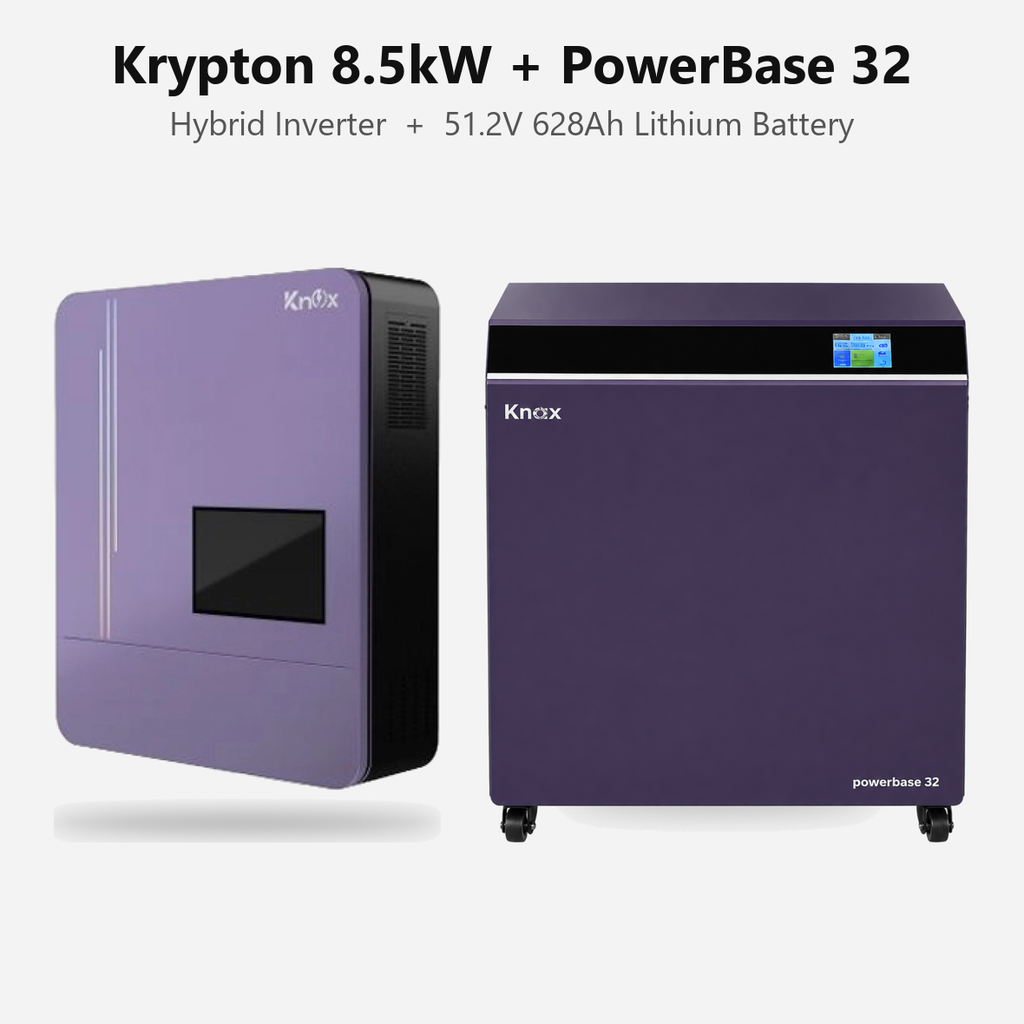 [FAA-HYB-068] Knox Azadi Sale Offer - AZ-26 | Knox PowerBase 32 Lithium Battery | Knox Krypton 12002 Solar Inverter
