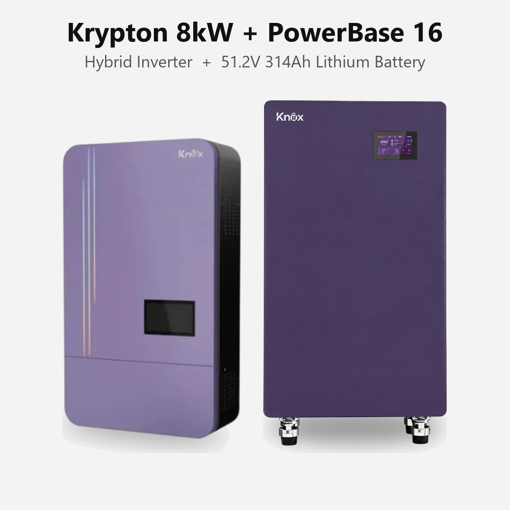 [FAA-HYB-077] Knox Azadi Sale Offer - AZ-18 | Knox PowerBase 16 Lithium Battery | Knox Krypton 11008 Solar Inverter