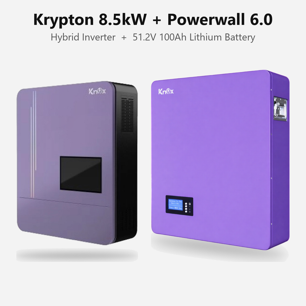 [FAA-HYB-088] Knox Azadi Sale Offer - AZ-5 | Knox Powerwall 6.0 Lithium Battery | Knox Krypton 12002 Solar Inverter