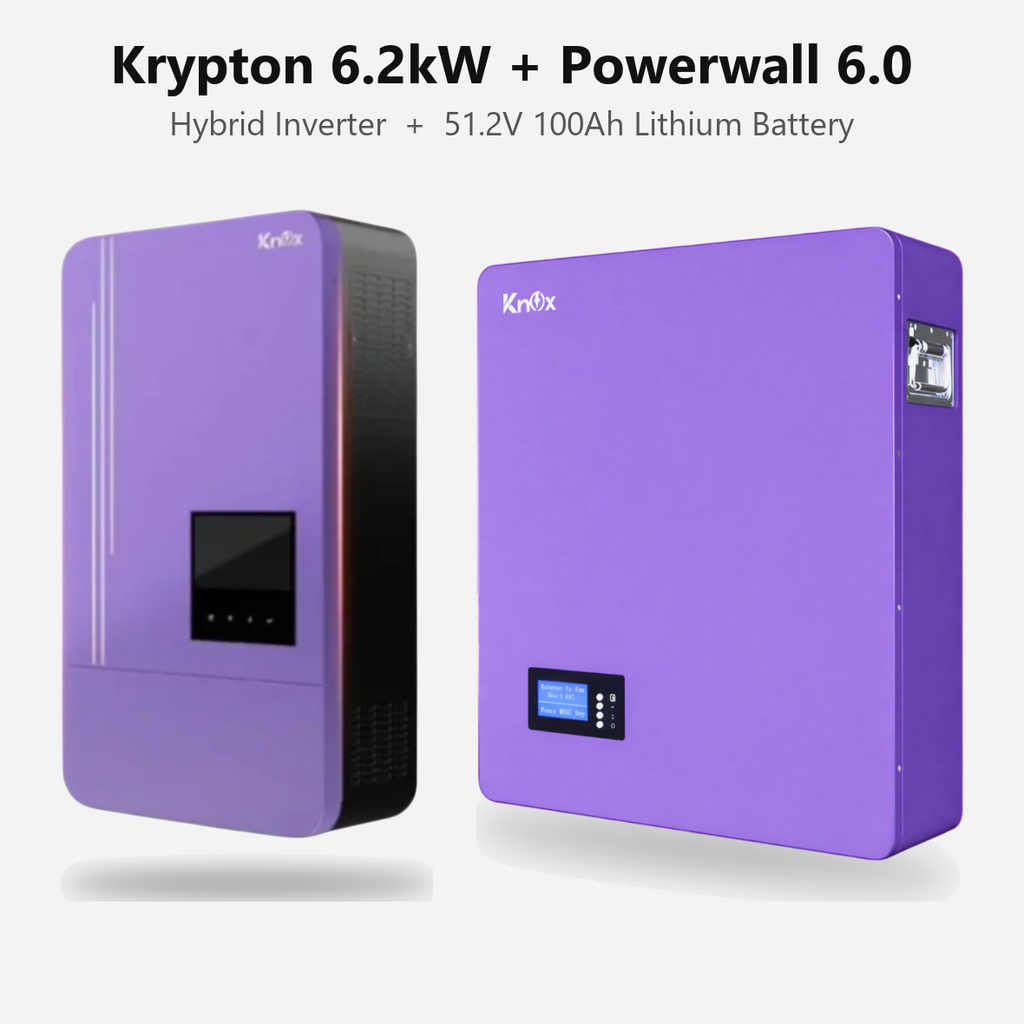 [FAA-HYB-090] Knox Azadi Sale Offer - AZ-2 | Knox Powerwall 6.0 Lithium Battery | Knox Krypton 9000 Solar Inverter
