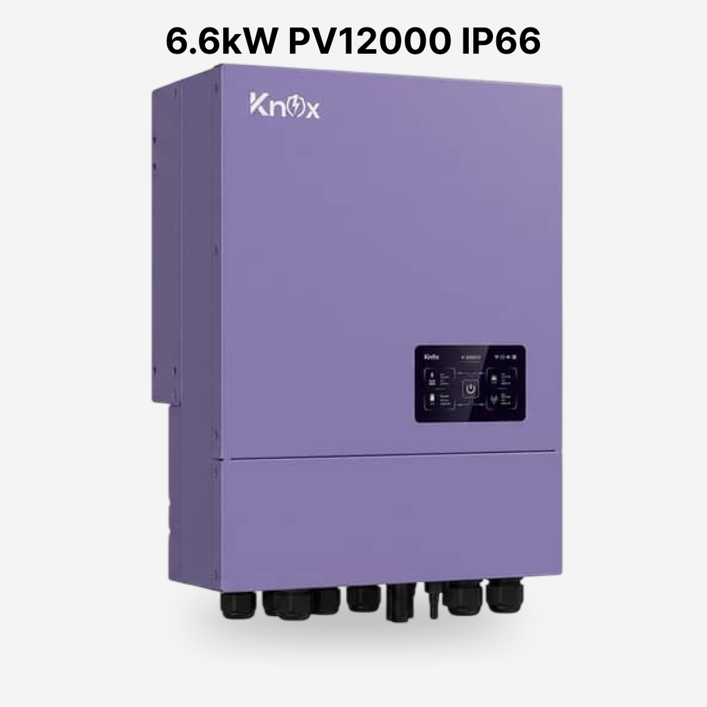 [FAA-HYB-093] Knox Zapher 6.6kW PV12000 Single Phase Hybrid Inverter
