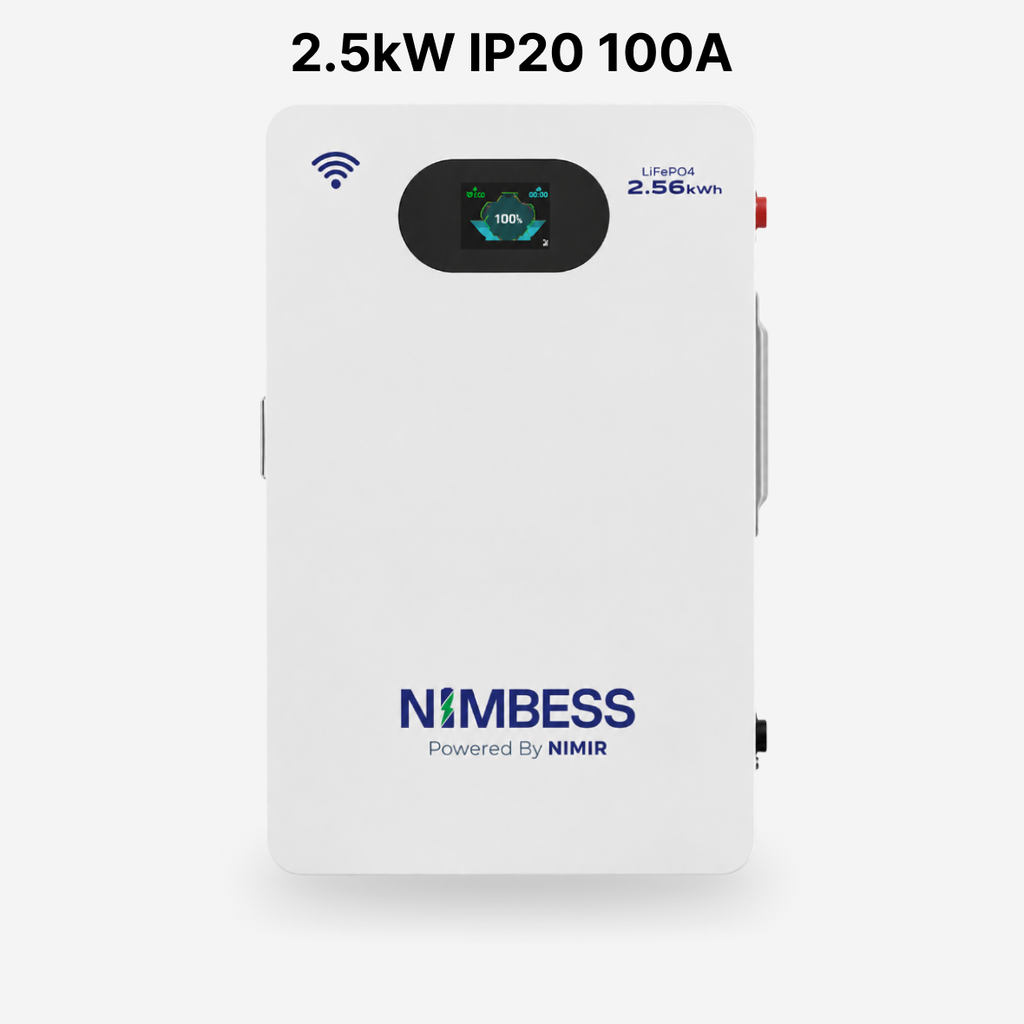 [FAA-BAT-026] Nimbess Flyer 2.56kWh 100A With 8000LC Lithium Battery