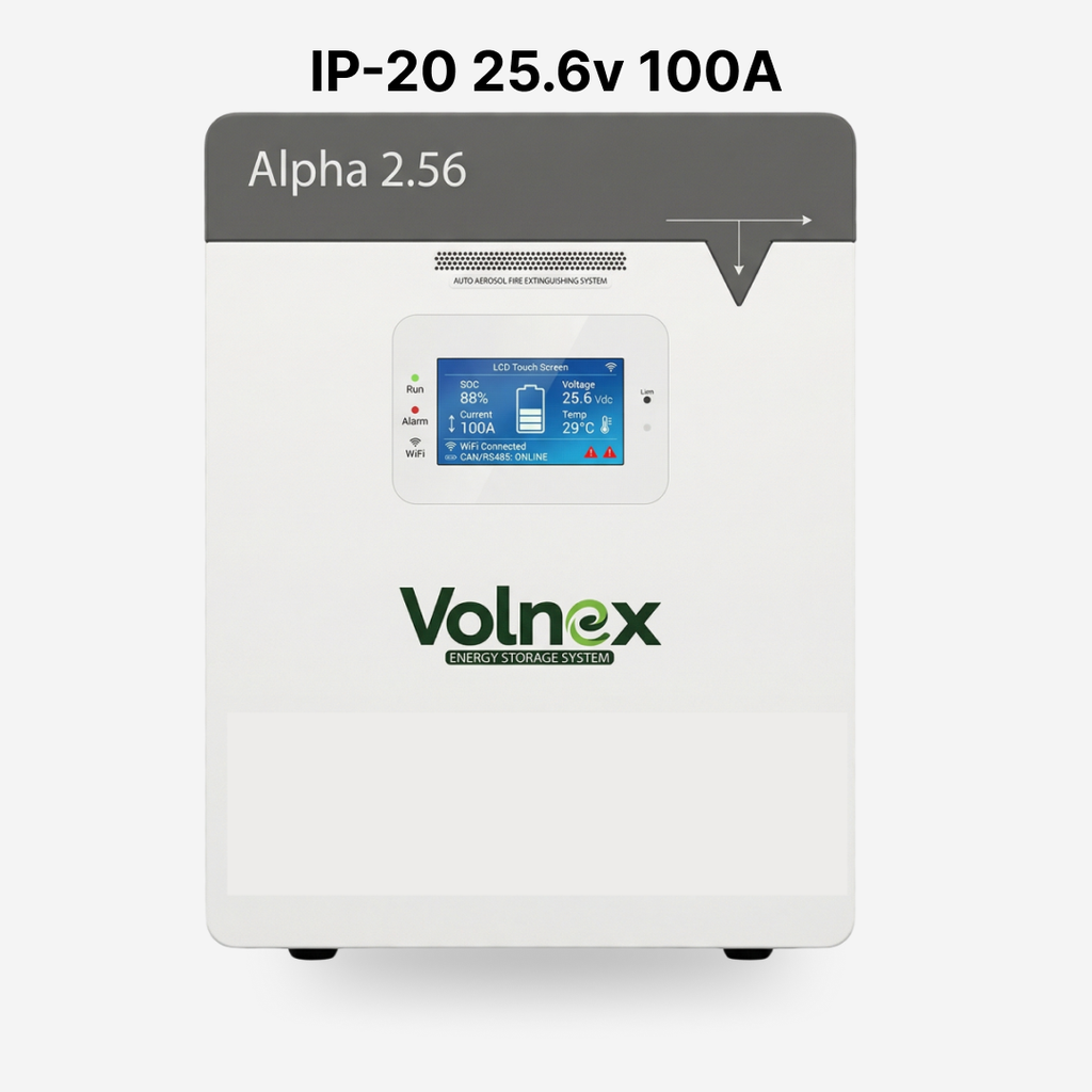 [FAA-BAT-040] Volnex Alpha 2.56 (2.5kW) 100A Lithium Battery
