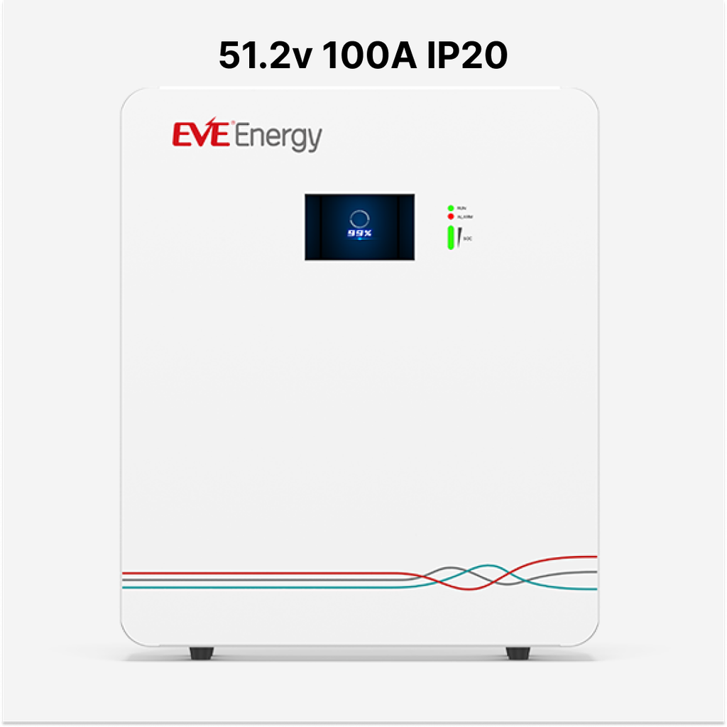 [FAA-BAT-045] Eve Energy LVI 2.0 WallMount 5KW 51.2v 100Ah Lithium Battery