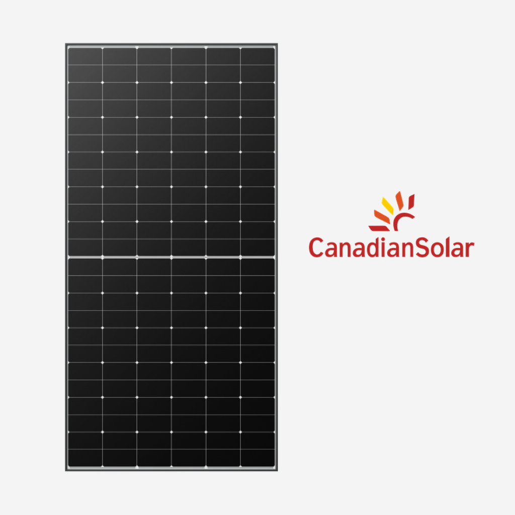 [FAA-PNL-020] Canadian 585 W N-Type Topcon Double Glass Solar Panel